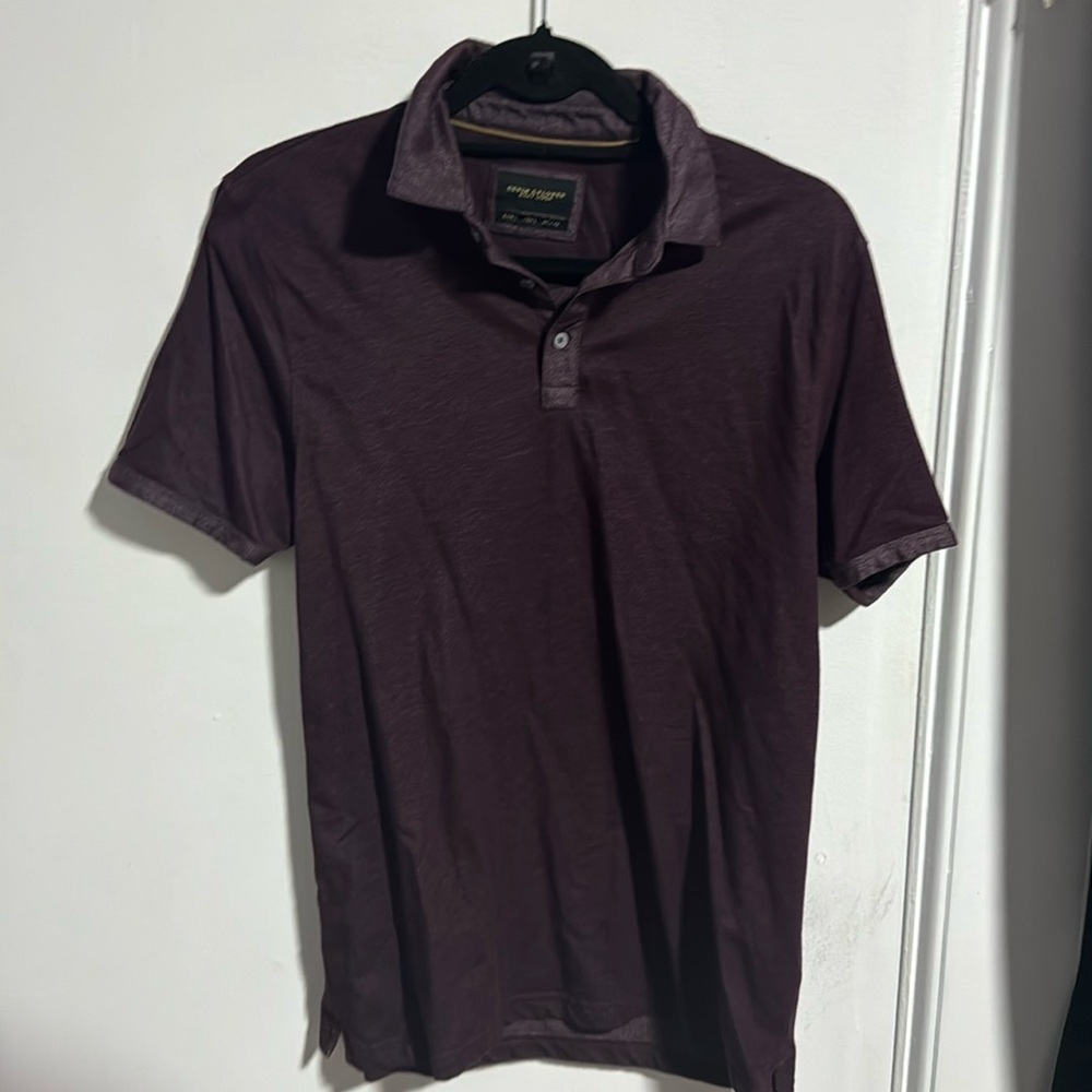 Maroon Button Up